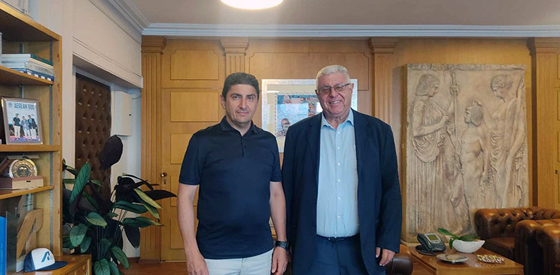  Ο Γιάννης Πασχαλίδης στον Υπουργό Αγροτικής Ανάπτυξης