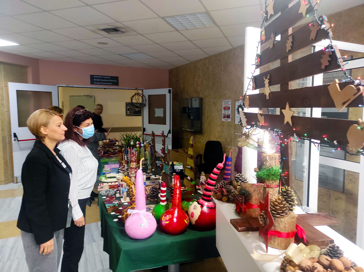  Χριστουγεννιάτικο bazaar στο Νοσοκομείο (φωτογραφίες)