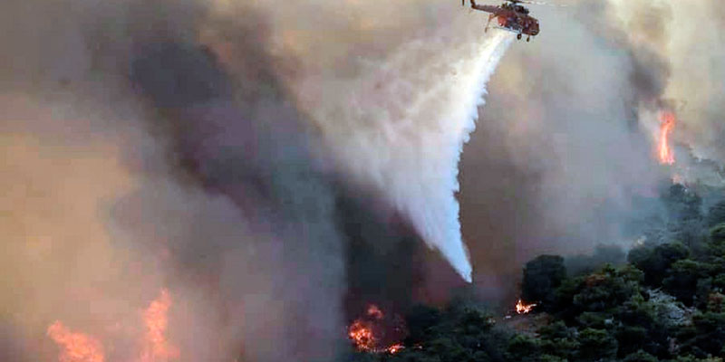  Δράμα: Καίει ακόμα η φωτιά στο Φαλακρό – Ενισχύονται οι πυροσβεστικές δυνάμεις